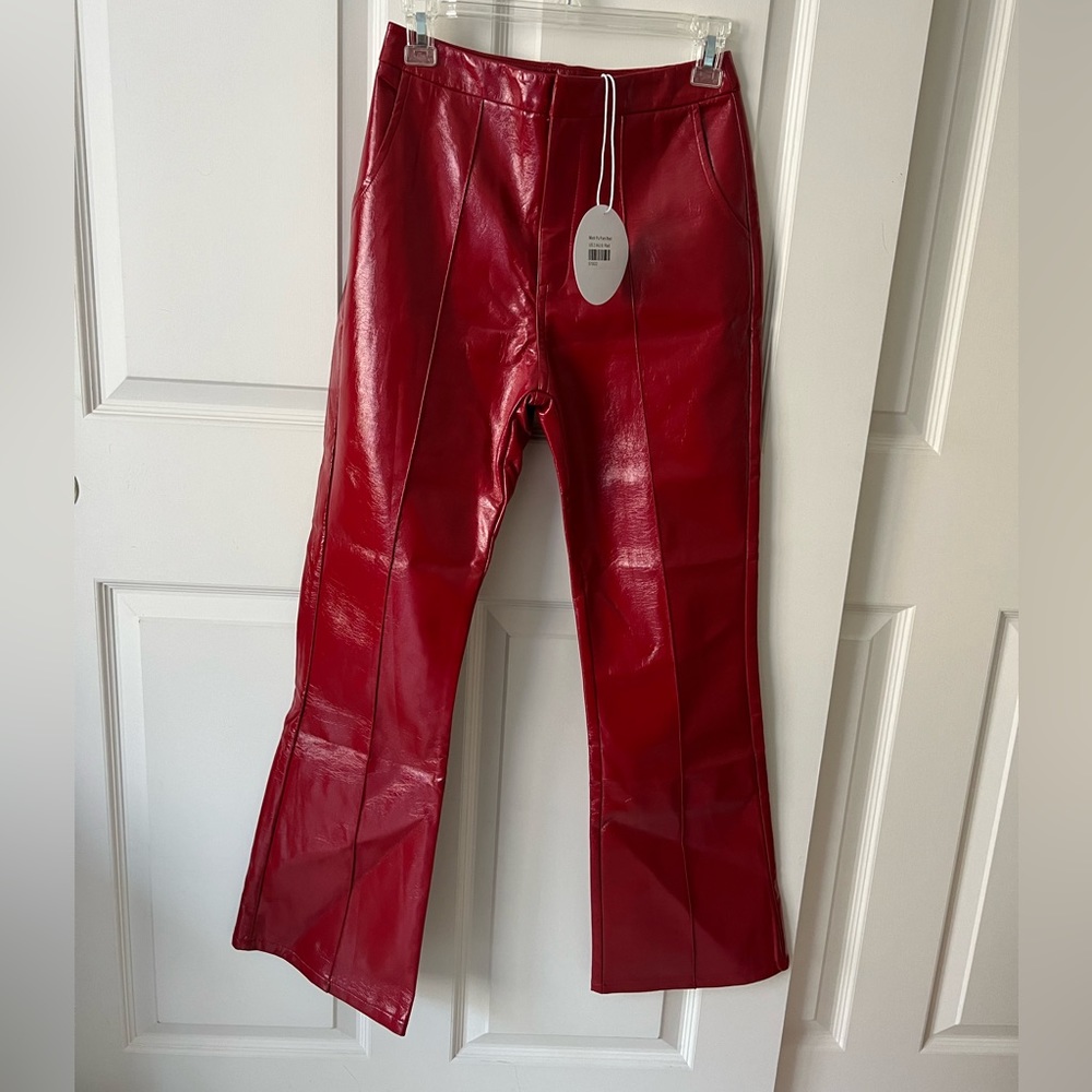princess polly madi pu pant size 2